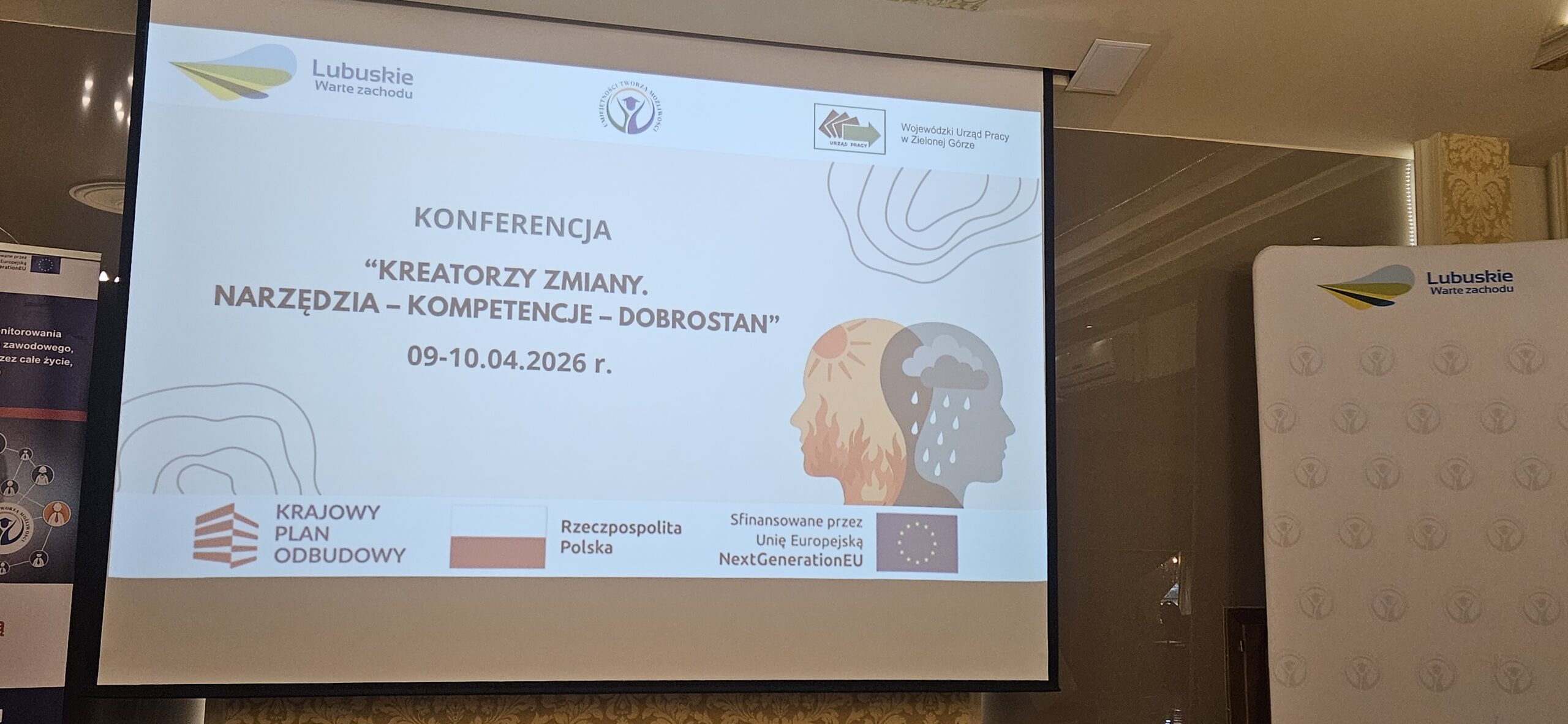 Konferencja pt. „KREATORZY ZMIANY. NARZĘDZIA – KOMPETENCJE – DOBROSTAN”, 9-10 kwietnia 2026 r., Sulęcin