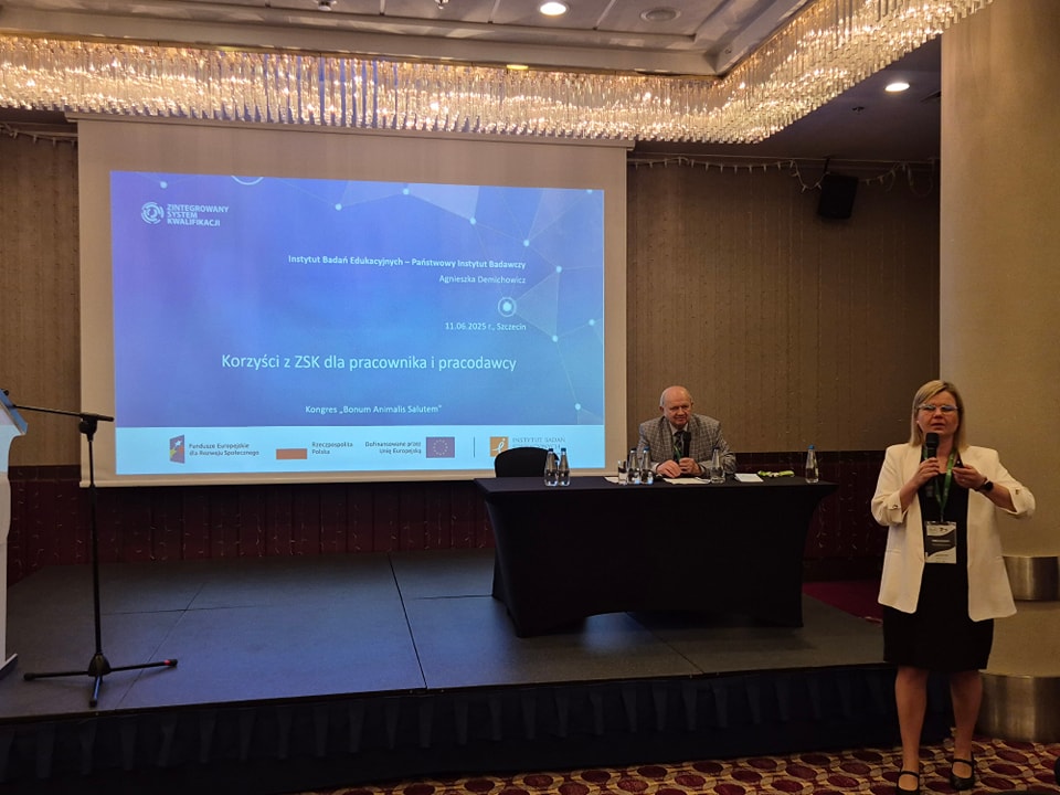 Agnieszka Demichowicz, ZSK6 / IBE PIB, podczas Kongresu BAS