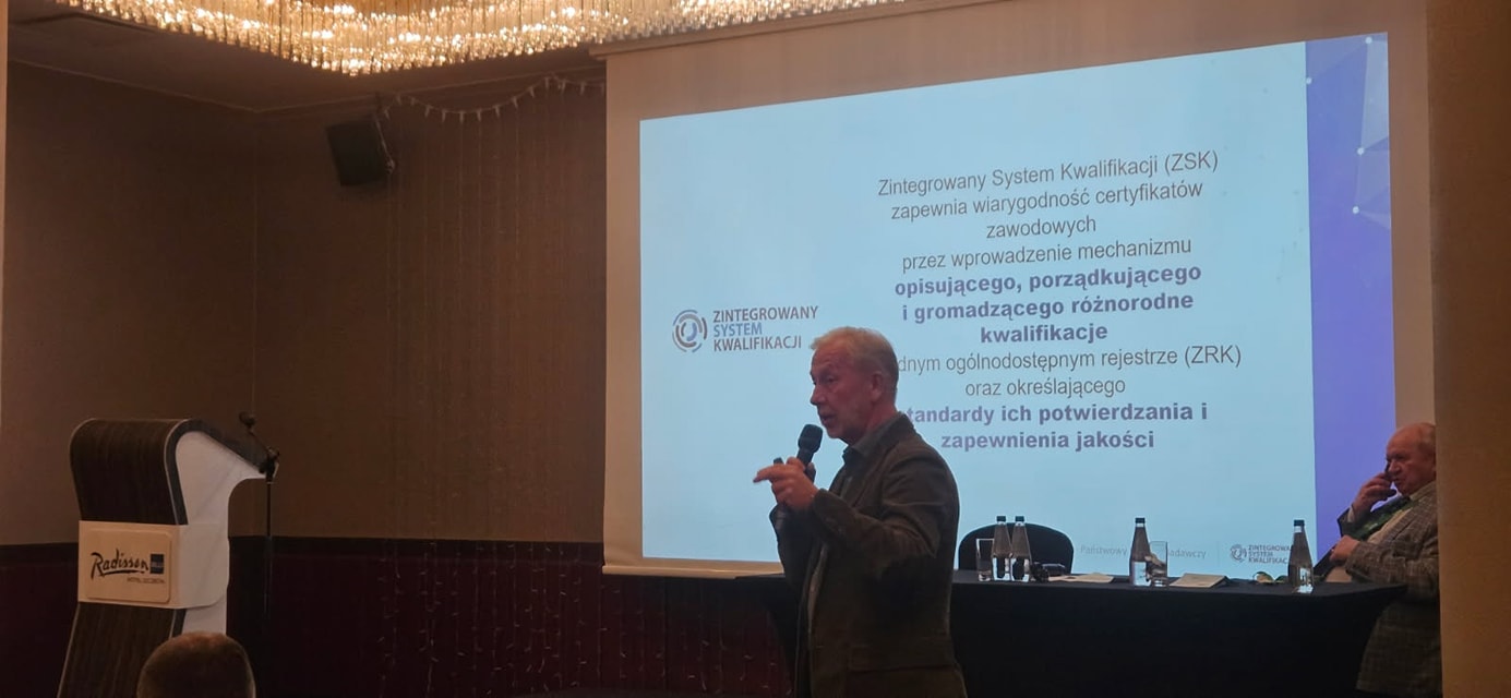 Dariusz Sikorski, ZSK6 / IBE PIB, podczas Kongresu BAS