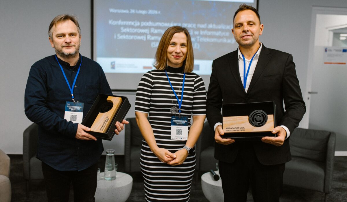 Konferencja podsumowująca prace nad aktualizacjami Sektorowej Ramy Kwalifikacji w Informatyce i Sektorowej Ramy Kwalifikacji w Telekomunikacji (SRK IT i SRK TELE); 26 lutego 2026 r.