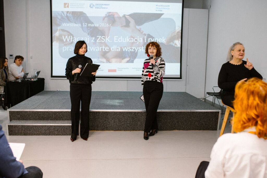 Konferencja „Włączaj z ZSK. Edukacja i rynek pracy otwarte dla wszystkich”, 12 marca 2026 r., Warszawa
