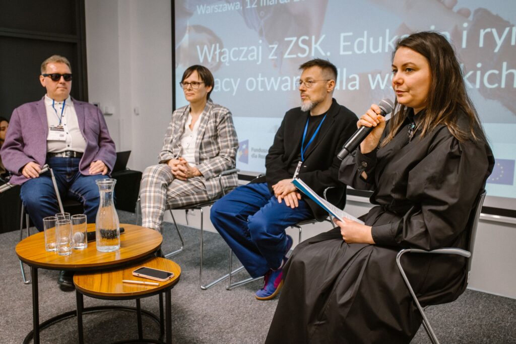 Konferencja „Włączaj z ZSK. Edukacja i rynek pracy otwarte dla wszystkich”, 12 marca 2026 r., Warszawa