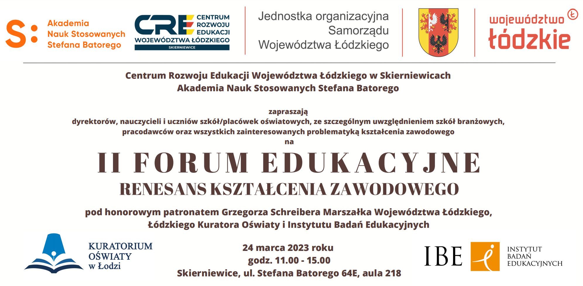 Read more about the article II Forum Edukacyjne z udziałem ekspertek ZSK