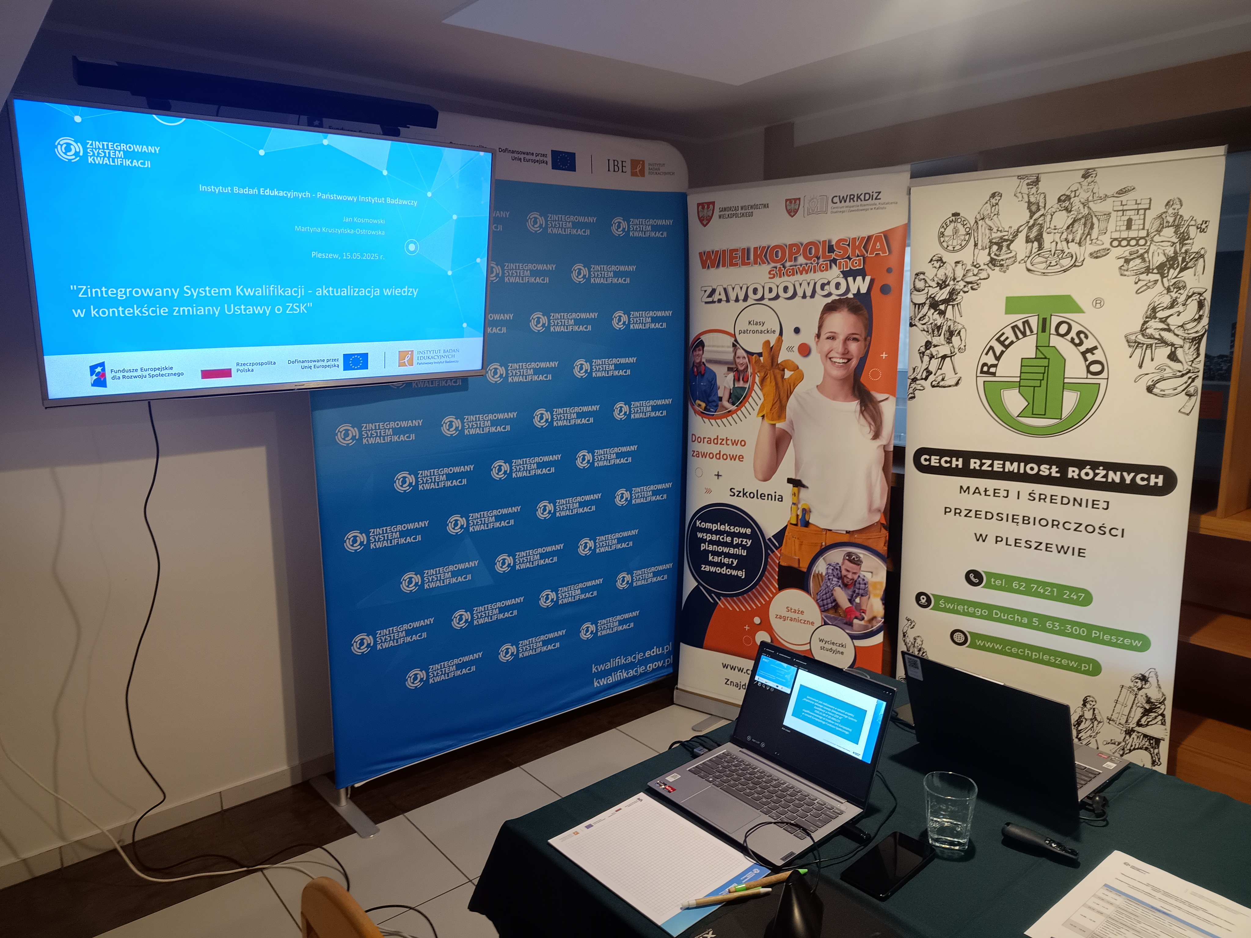 Seminarium dla doradców zawodowych – kooperacja z Cechem Rzemiosł Różnych Małej i Średniej Przedsiębiorczości w Pleszewie 
