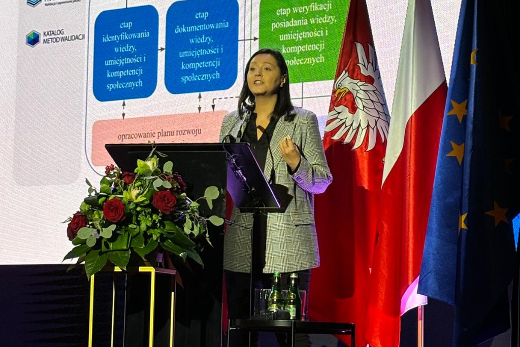 Irmina Sokulska, ekspertka kluczowa ds. walidacji i uczenia się przez całe życie, ZSK 6 ("Wspieranie dalszego rozwoju Zintegrowanego Systemu Kwalifikacji w Polsce")