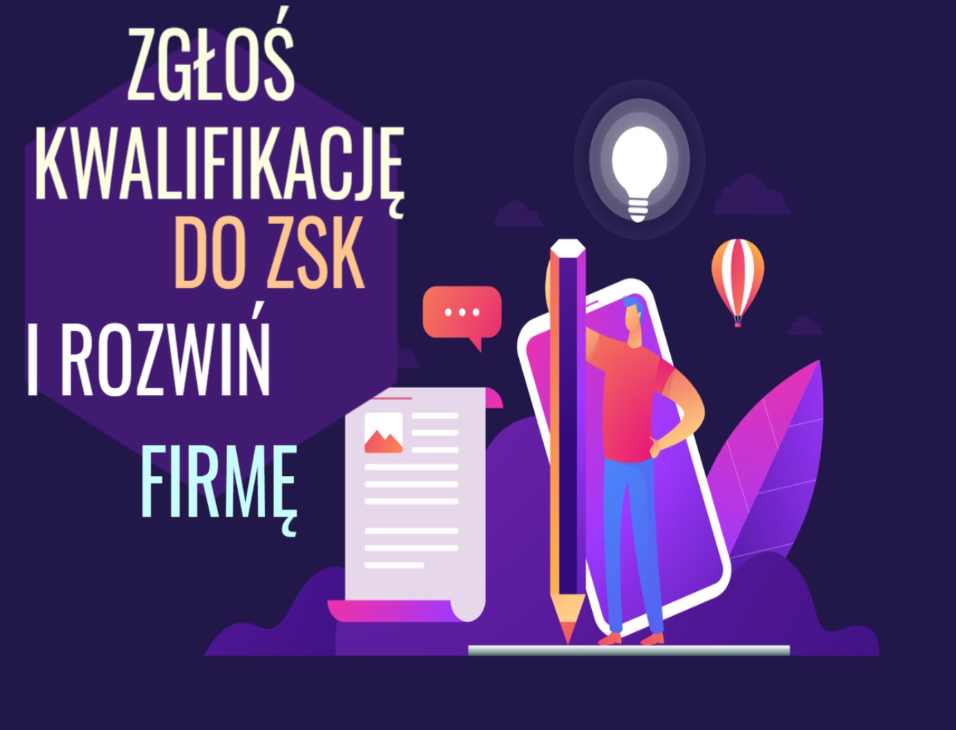 Read more about the article Chcesz zgłosić kwalifikację do ZSK? Skontaktuj się z nami i zyskaj bezpłatne wsparcie!