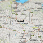 mapa północnej Polski