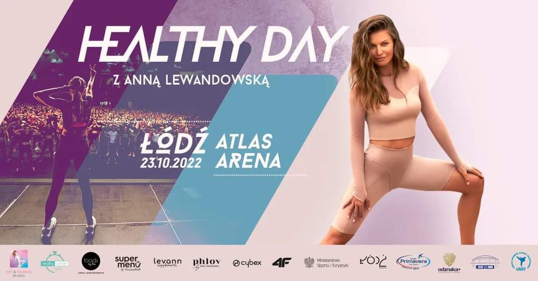 Read more about the article Healthy Day z Anną Lewandowską. Przyjdź i zdobądź Odznakę+