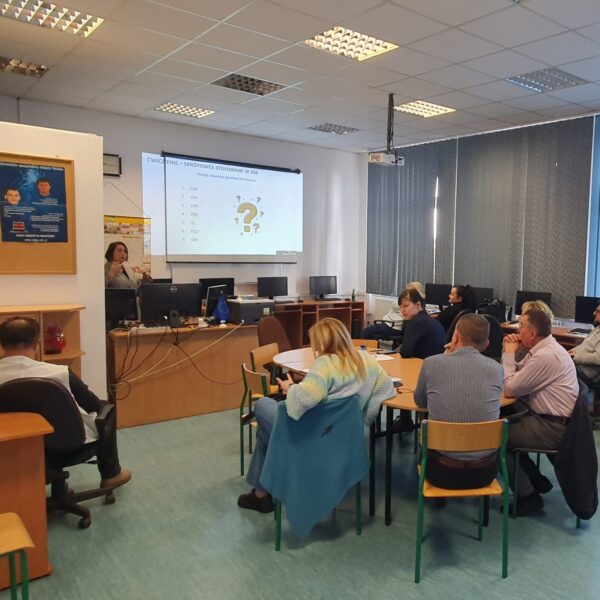 Seminarium dla nauczycieli z Centrum Kształcenia Zawodowego i Ustawicznego w Strzelinie